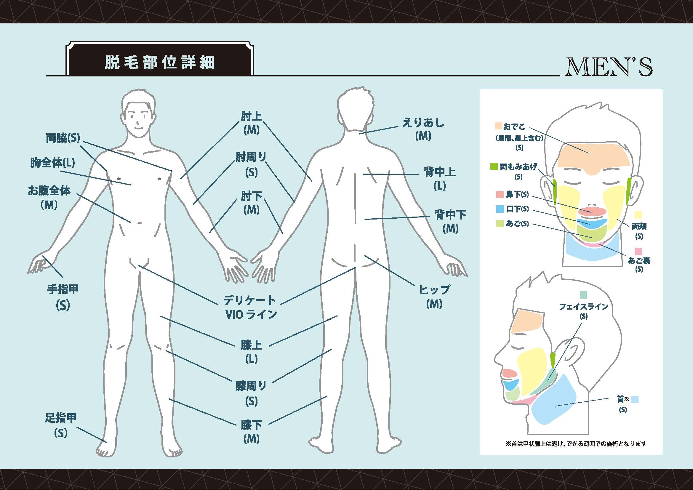 メンズ脱毛可能部位一覧_1